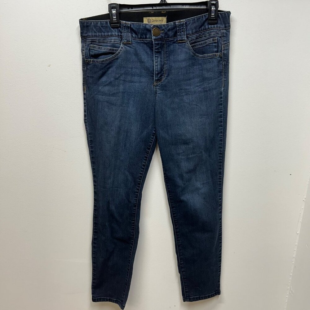 Democracy "ab technology" tummy control slimming skinny jeans 12
